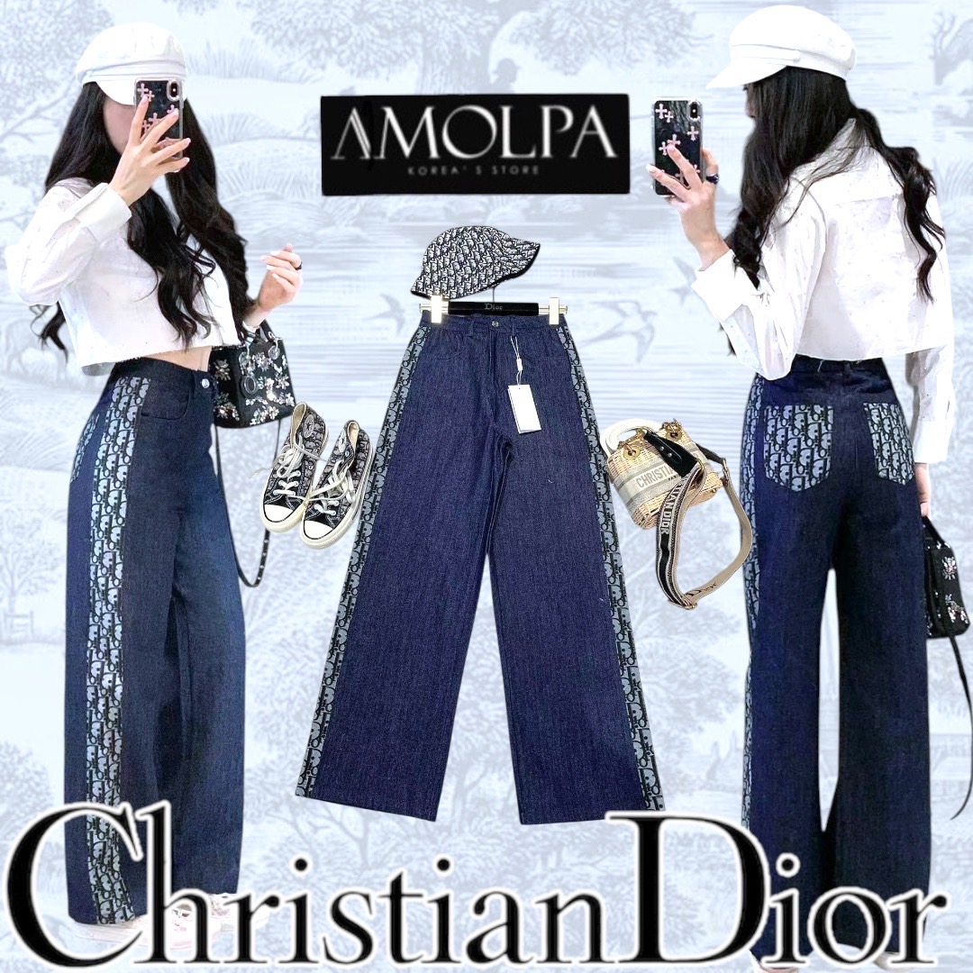 กางเกง CD DENIM ชนช๊อปปป สวยม๊ากกก ผ้ายีนส์แท้ 100เปอ อย่างดี ใส่สบาย : สินค้าคุณภาพ (พร้อมส่ง)