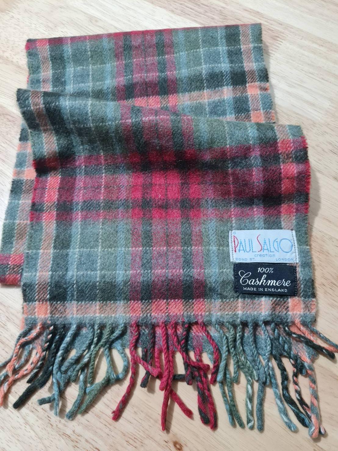ผ้าพันคอเด็ก Cashmere Made in England: PAUL SALG0