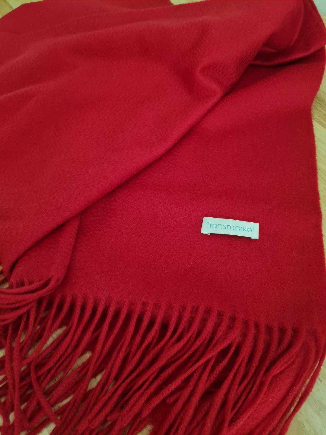 ผ้าคลุมไหล่ผืนใหญ่ Cashmere เนื้อหนา(มือ1)
