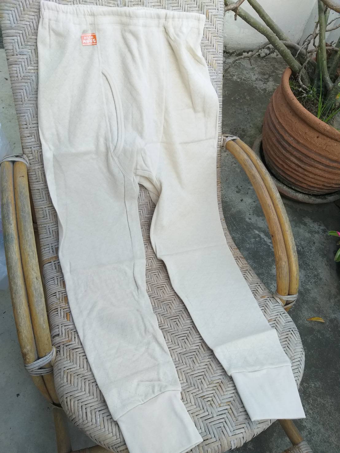 กางเกงลองจอนชาย ผสมขนสัตว์ อุ่นมาก ไซด์ M-L