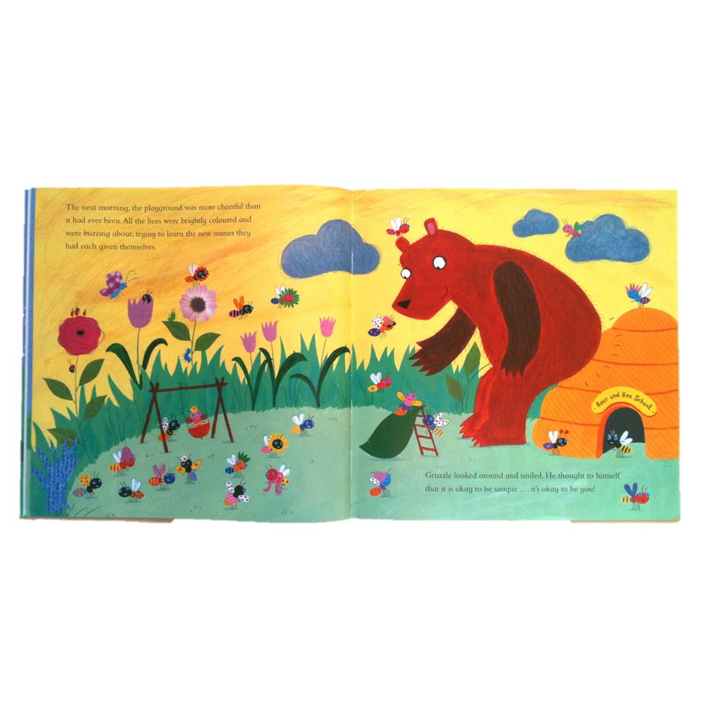 Ella Richardson & Lydia Monks : The Bear And The Bees นิทานภาพ หมีและผึ้ง รางวัล ITV Daybreak Competition นิทานรางวัล