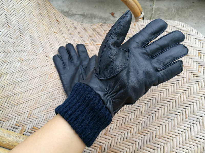 ถุงมือชาย หนังแกะ BEAM อุ่นติดลบ