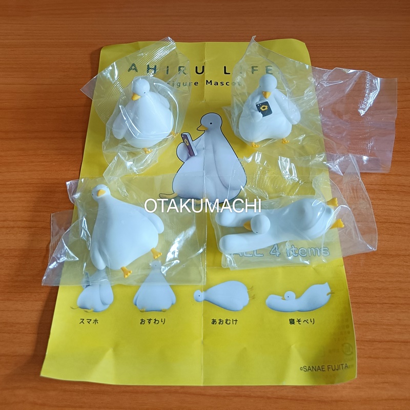 กาชาปองฟิกเกอร์เป็ด Duck Life Figure Mascot