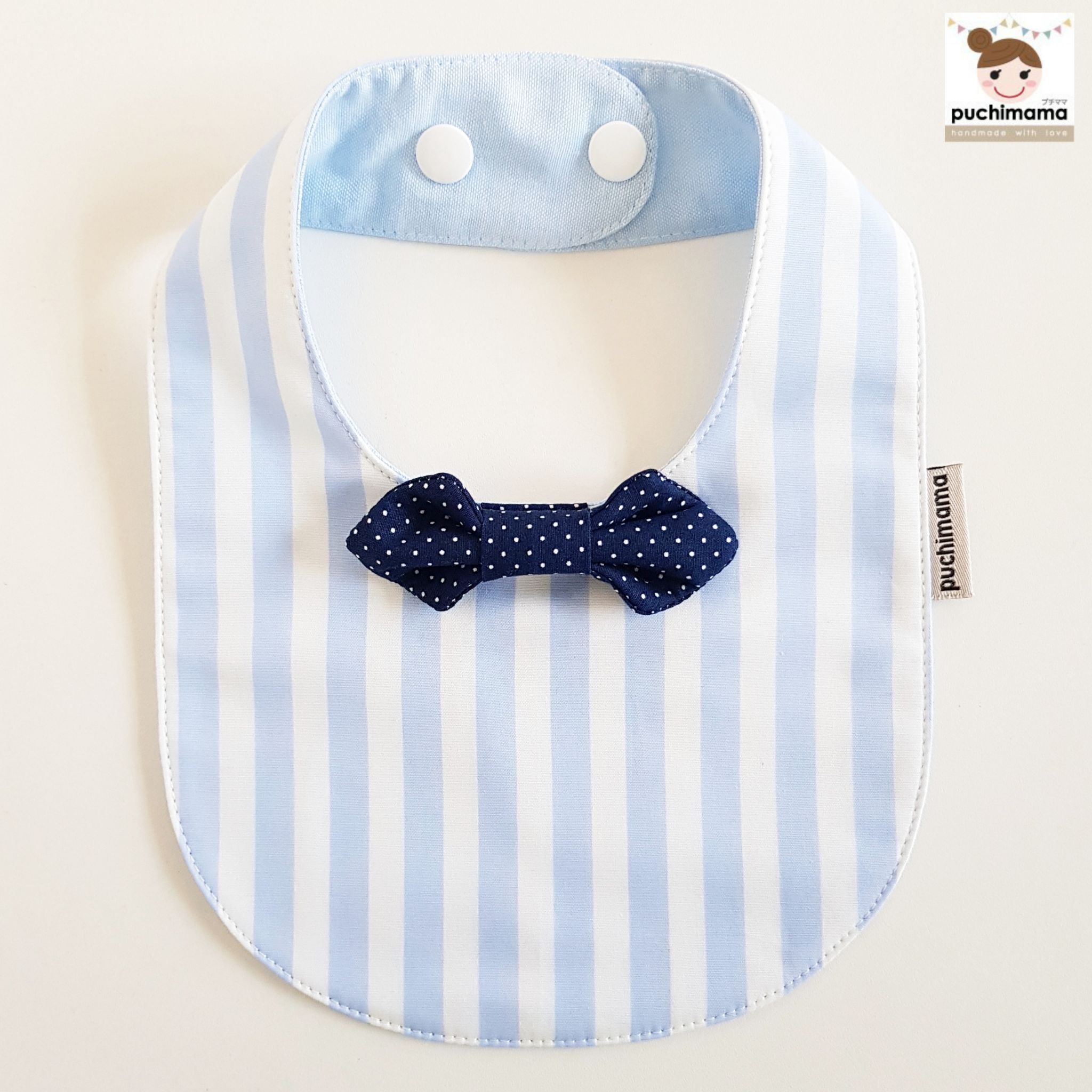 Puchimama "Bow Tie" Bib