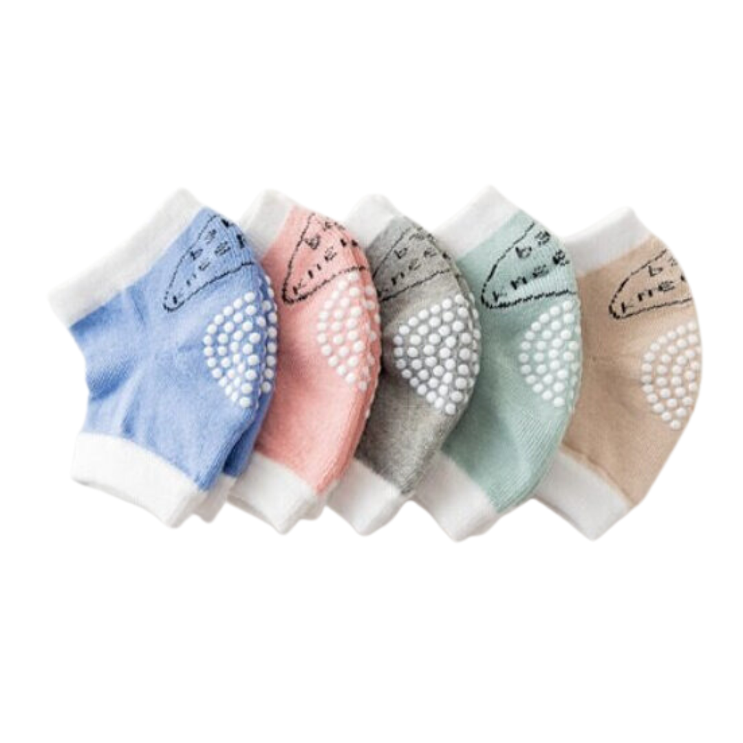 สนับเข่าเด็ก ที่รองเข่าคลาน ที่ใส่เข่าคลาน ถุงเข่า วัยหัดคลาน/หัดเดิน เด็กเล็ก มีกันลื่น Baby Knee Pads