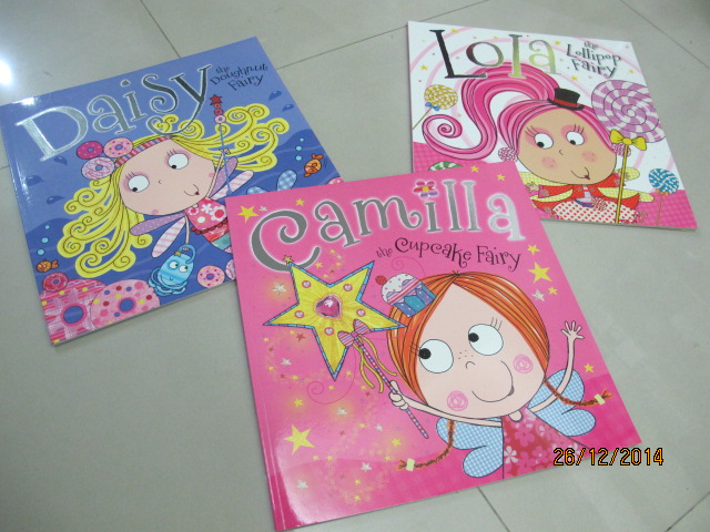 Nick Page & Clare Fennel : Sweet Fairy Friends : Camilla the Cupcake Fairy : คามิลลานางฟ้าขนมเค้ก นิทานภาพ ปกอ่อน เล่มโต Make Believe Ideas