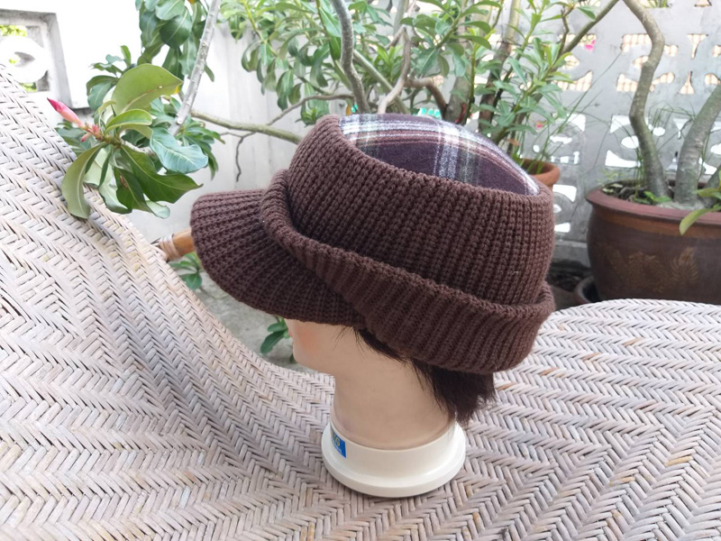 หมวกแก๊ปไหมพรม จากญี่ปุ่น (ของใหม่)