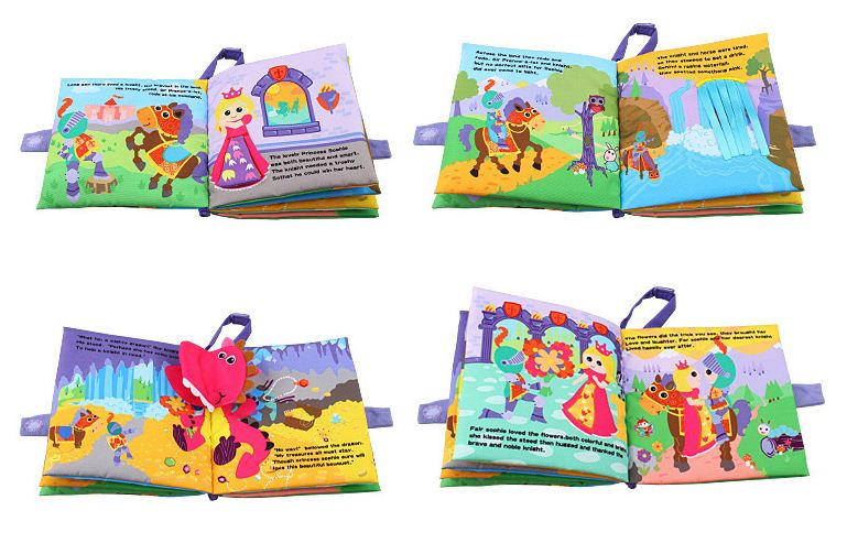 หนังสือผ้า The tale of sir Prance-a-lot by Jolly Baby