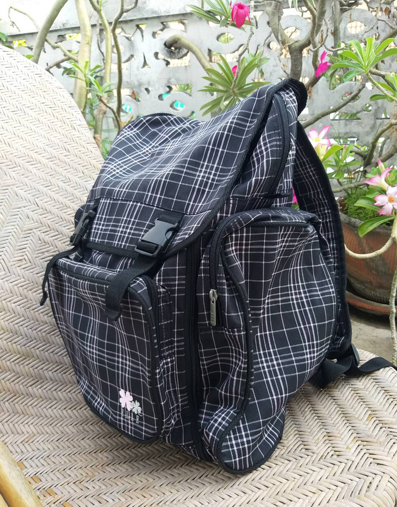 กระเป๋าเป้ ELLE ใบใหญ่มาก ใส่เสื้อผ้าเดินทาง