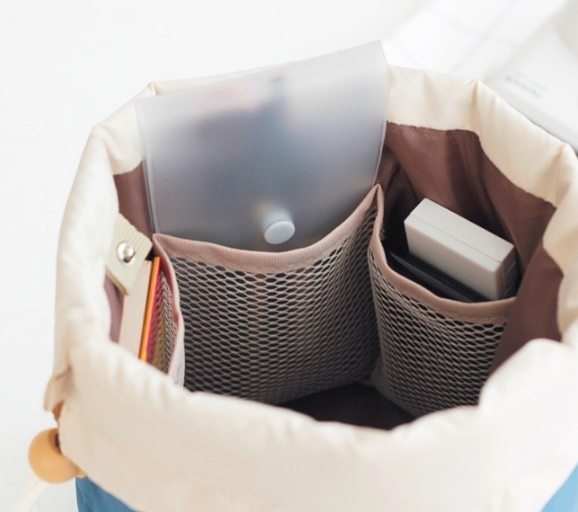 กระเป๋าเครื่องสำอางขนาดใหญ่ มาพร้อมกระเป๋าแยกขนาดเล็ก และถุง PVC ใส่แปรงแต่งหน้า (Travel Dresser Pouch)