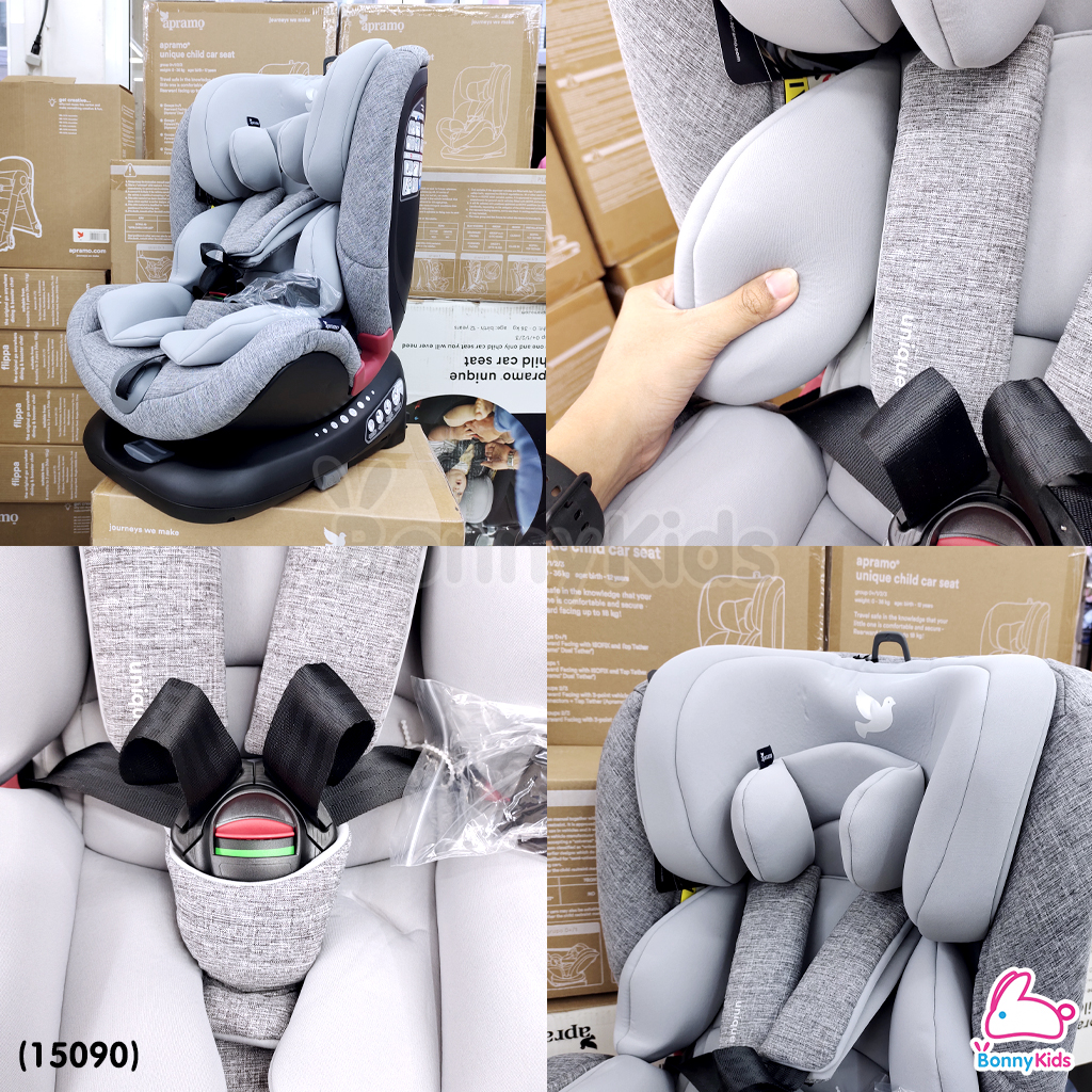 (15090) Apramo คาร์ซีทสำหรับเด็ก รุ่น UNIQUE360 ใช้ได้ตั้งแต่แรกเกิด - 12 ปี