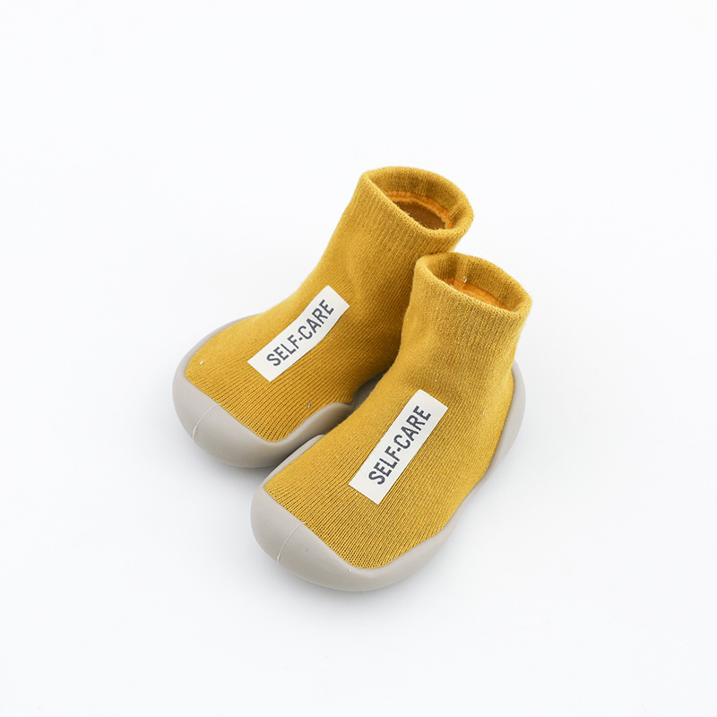 รองเท้าเด็กเล็ก 6 เดือน 1-2-3 ขวบ รองเท้าถุงเท้า รองเท้าหัดเดิน รองเท้าเด็กชาย หญิง พื้นกันลื่นยืดหยุ่น ใส่สบาย