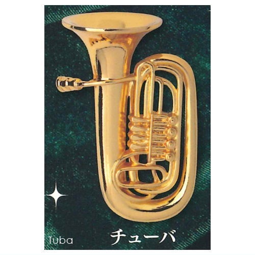 กาชาปองโมเดลเครื่องดนตรีประเภทเป่าขนาดจิ๋ว Metal Musical Instrument Collection Part.3