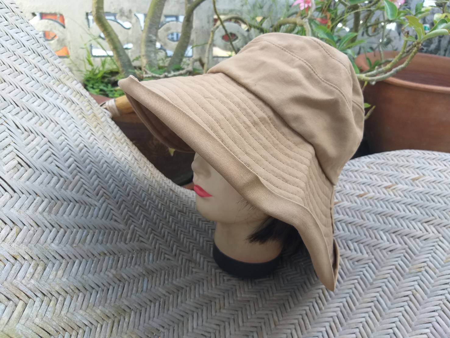 หมวกปีกกว้าง milsa ปีกกว้างมากกกกกก