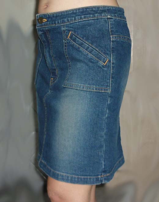 กระโปรงยีนส์แบรนด์ elite JAPAN 30-34-16.5
