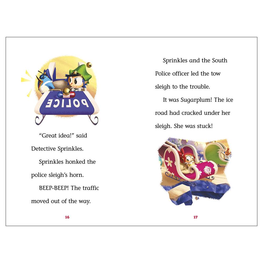 Scott Sonneborn : The North Police : Elf Detectives Collection : Computer Meltdown + Meet the South Police + The Mystery of Santa's Sleigh + Raindeer Gaes : เซตนิทานนักสืบเอลฟ์ 4 เล่ม