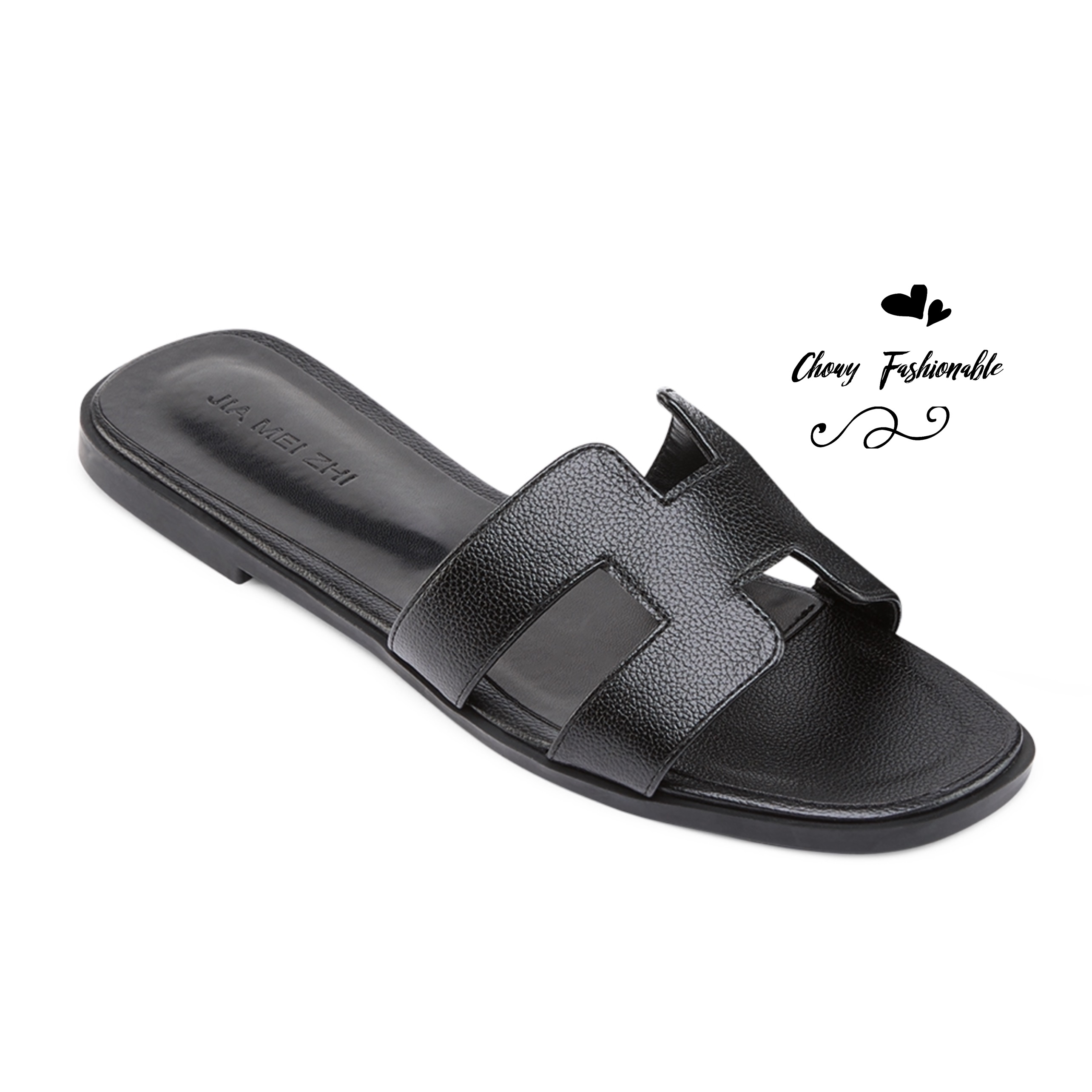 รองเท้าแตะแฟชั่น 38-42 แตะสวมส้นแบน KR0849