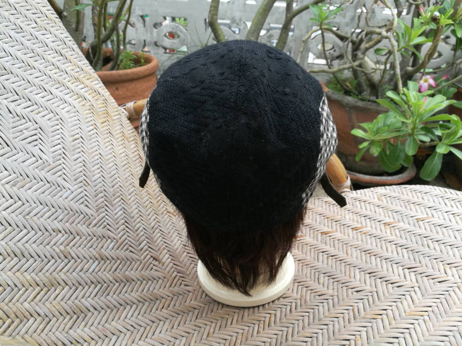 หมวกติงลี่ หมวก flat cap ใส่หน้าหนาวอุ่นมาก