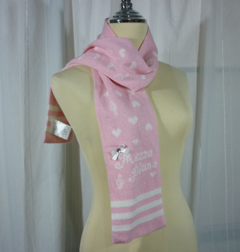 ผ้าพันคอเด็ก mezzo piano 5% wool อุ่นมาก น่ารักสุด