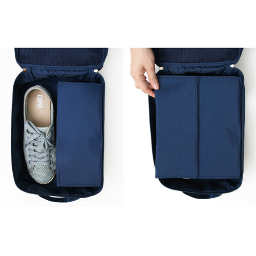 กระเป๋าใส่รองเท้าสำหรับเดินทาง กันน้ำได้ ถือพกพาสะดวก มี 6 สีให้เลือก