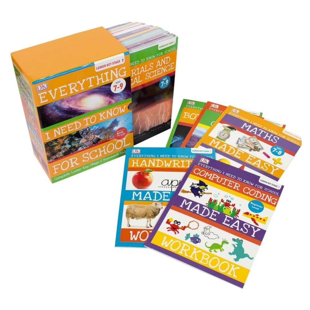 DK Everything I Need to Know for School: Lower Key Stage 2 Collection for age 7-9 เซตหนังสือส่งเสริมความรู้ KS2 อายุ 7-9 ปี 30 เล่ม