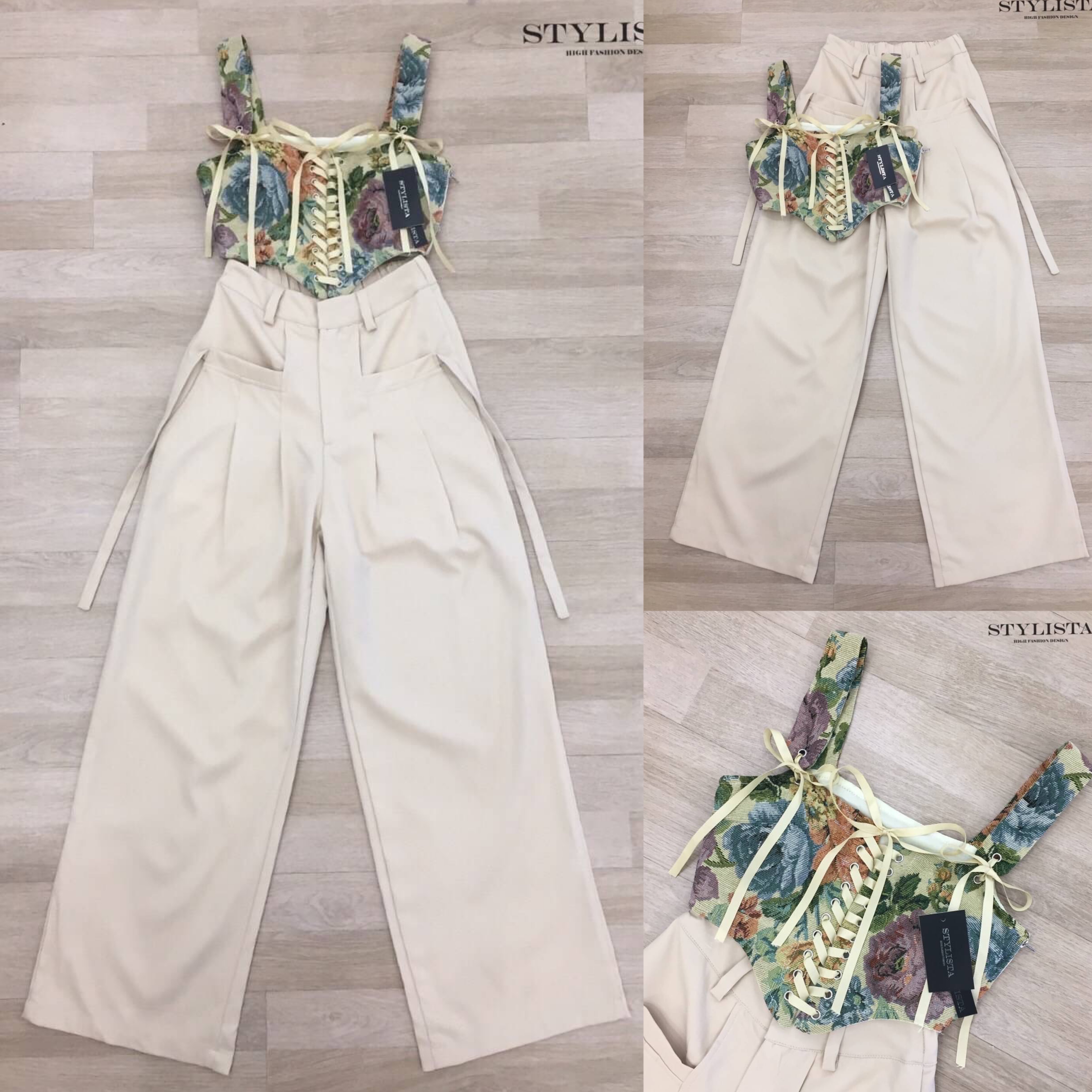 เซตเสื้อ กางเกงใส่สวยเรียบหรูดูดีมาก แพลตเทินดีงาม ใส่สวยเปะสุดๆ สินค้าคุณภาพ (พร้อมส่ง)