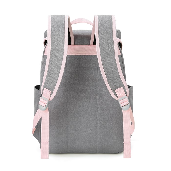 mommore กระเป๋าคุณแม่ กระเป๋าสัมภาระคุณแม่ กระเป๋าแม่ลูกอ่อน ใช้ได้ทั้งคุณแม่ และคุณพ่อ กันน้ำ ทนทาน พร้อมแผ่นรองเปลี่ยนผ้าอ้อม คุณภาพสูง คล้องรถเข็น เหมาะกับการเดินทางมาก (ฺฺPink)