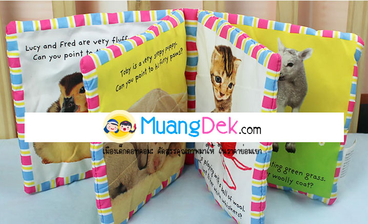 หนังสือผ้า หนังสือภาษาอังกฤษเด็กเล็ก Baby Bunny จาก Priddy Books