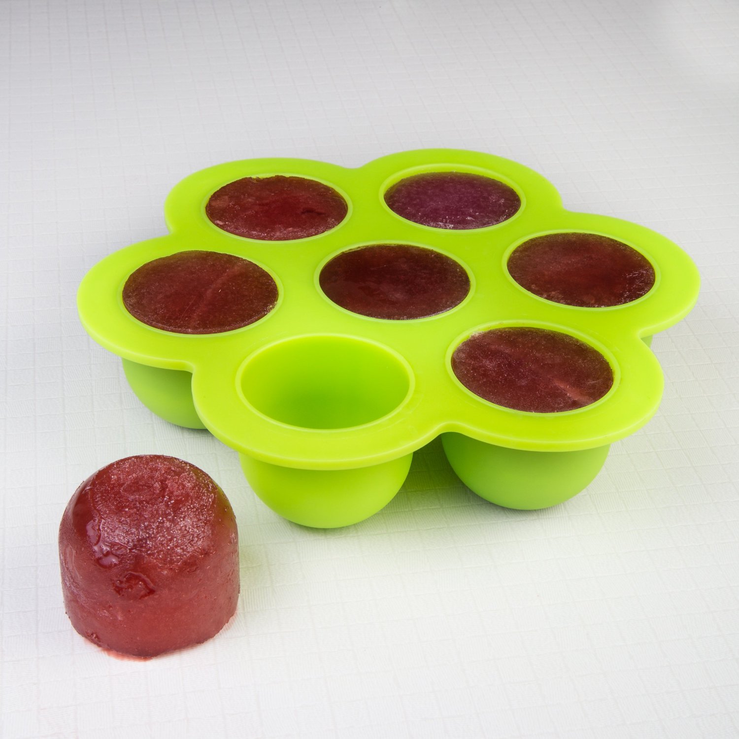 ถาดซิลิโคนเด็ก ชุดถาดซิลิโคนฟรีซเก็บอาหารเด็กอ่อน มีฝาปิด NanaBaby Food Storage Silicone Container