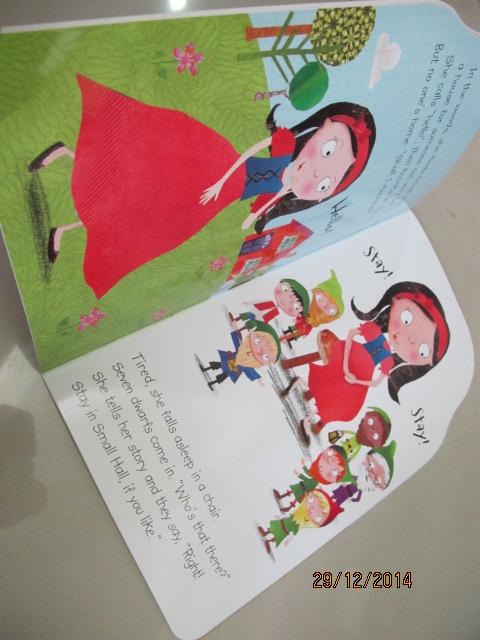 Nick Page & Clare Fennel : Reading with Phonics : Snow White หนังสือหัดอ่านภาษาอังกฤษด้วยโฟนิกส์ สโนว์ไวท์ Make Believe Ideas