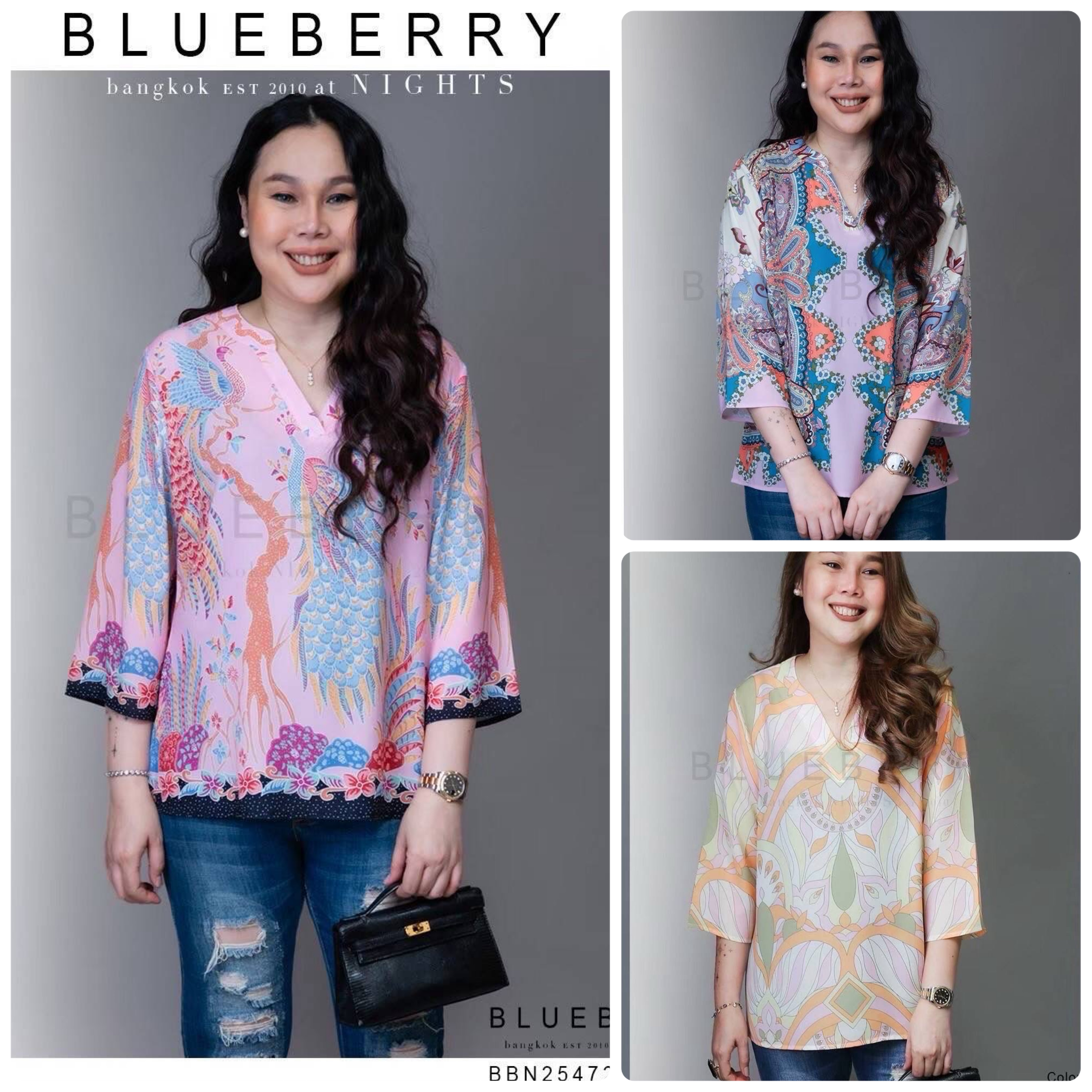 เสื้อเชิ้ต พรีเมี่ยมทีเชิ้ตคอวี ใส่สบายสวยสุดหรู พิมพ์ลายแบรนด์เนม ใส่สบาย : สินค้าคุณภาพ (พร้อมส่ง)