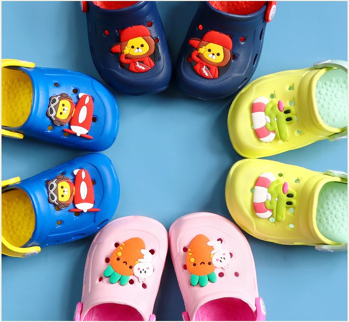 รองเท้าแตะรัดส้นเด็ก 1-5 ขวบ น้ำหนักเบา สวมใส่สบาย มี insert รองรับสรีระเท้าเด็ก