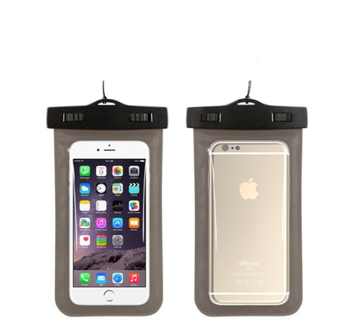 สุดคุ้ม ซองกันน้ำมือถือคุณภาพดี ป้องกันสิ่งสกปรก อยู่ในน้ำยังทัชสกรีน ถ่ายรูป หรือวิดีโอได้ชัดเจน ผลิตจาก PVC ใส ใส่มือถือได้ทุกขนาด มีสายห้อยคอ