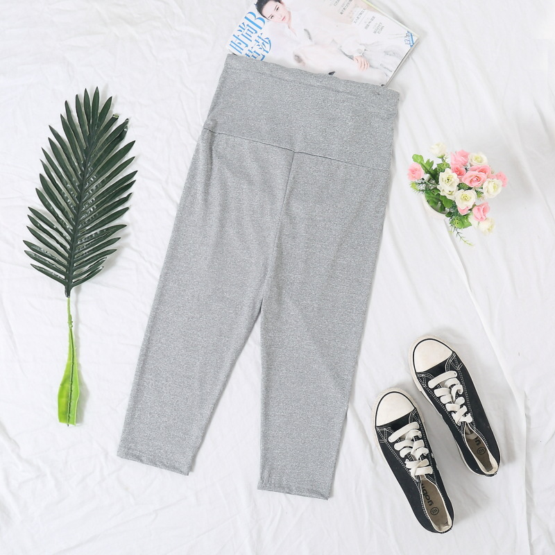 กางเกงเลคกิ้งคนท้อง กางเกงคนท้อง ขาสามส่วน เนื้อผ้านิ่มเด้ง ใส่สบาย