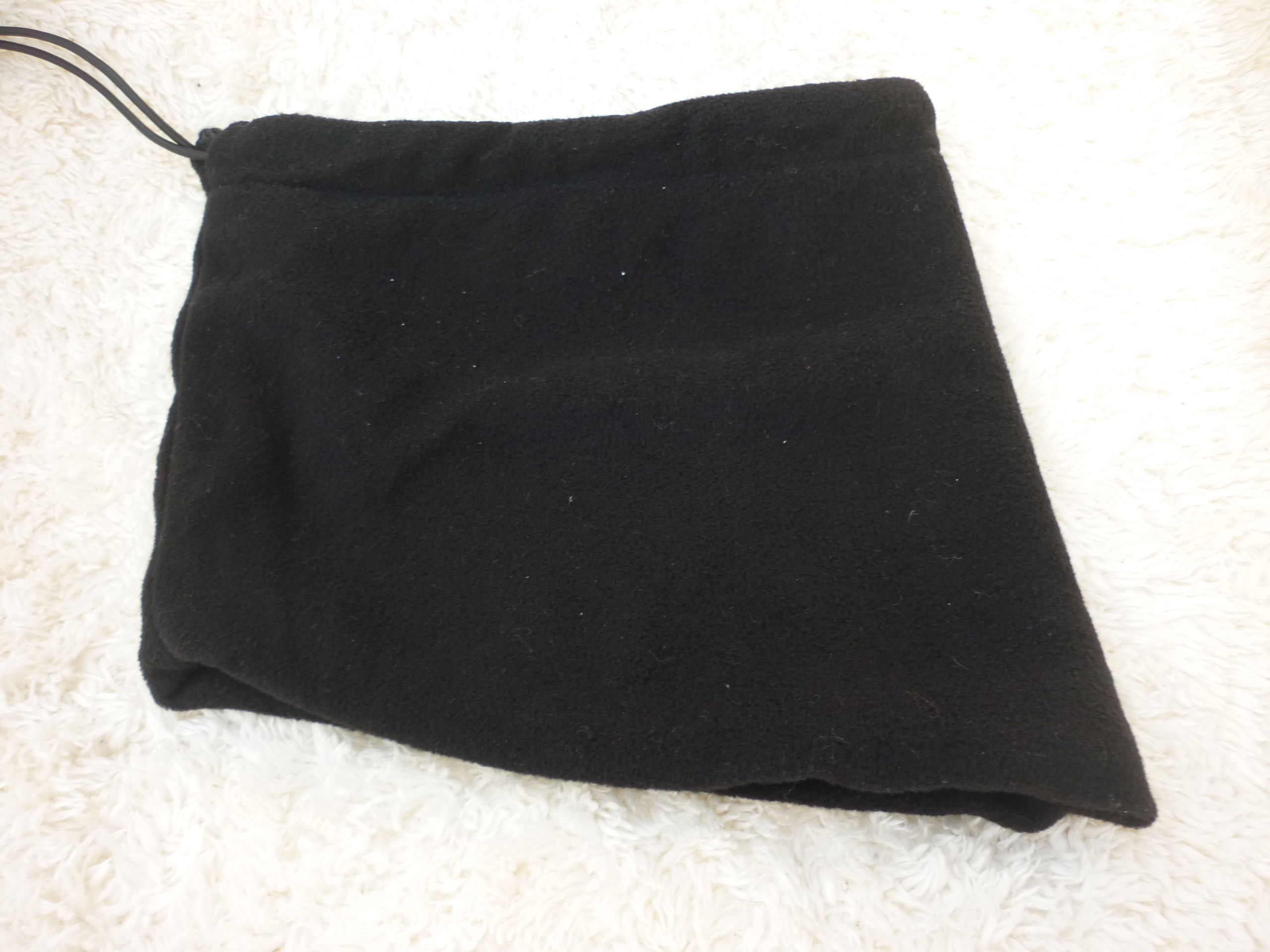 ที่อุ่นคอ Neck warmer ผ้าฟลีซ+ไหมพรม ใช้ได้ 2 ด้าน