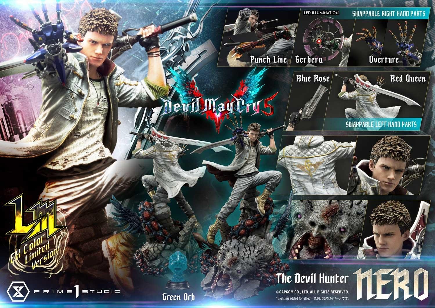[เปิดจอง] UPMDMCV-01LM: Nero (Devil May Cry V) EX Color Limited Version