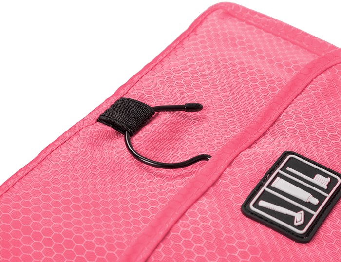 Bagsmart กระเป๋าใส่อุปกรณ์อาบน้ำ คุณภาพสูง ใส่อุปกรณ์อาบน้ำ แขวนได้ สำหรับเดินทาง ท่องเที่ยว (Pink)