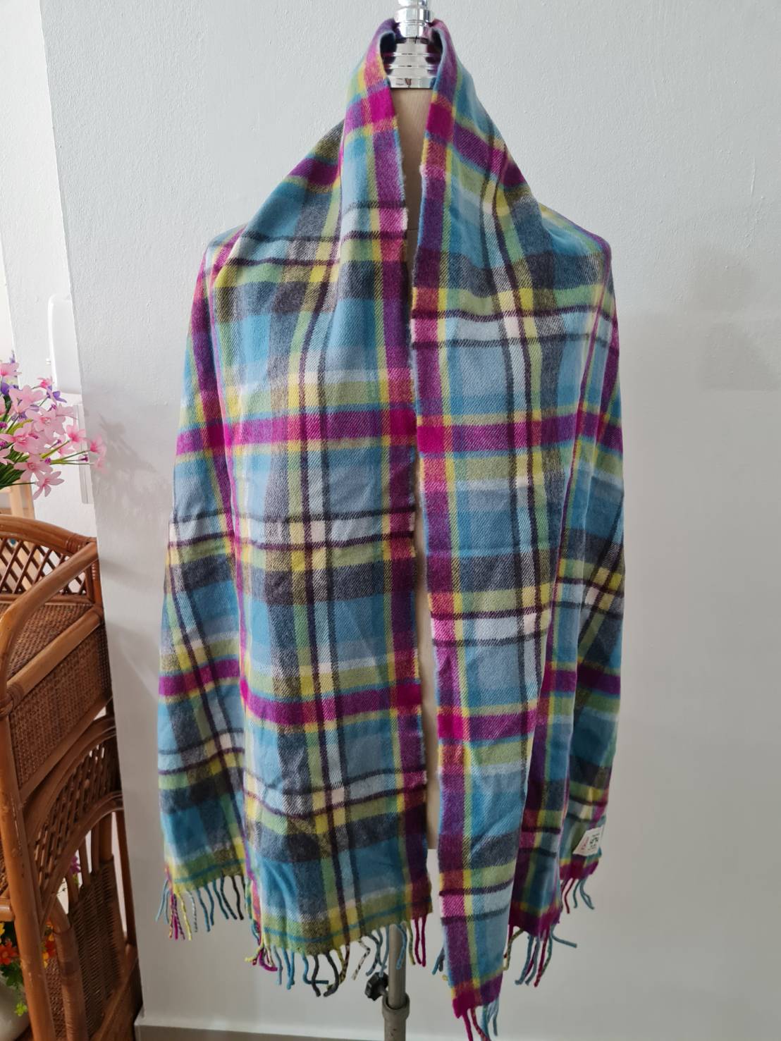 ผ้าพันคอ AVOCA THE MILL MADE IN IRELAND (ของใหม่)