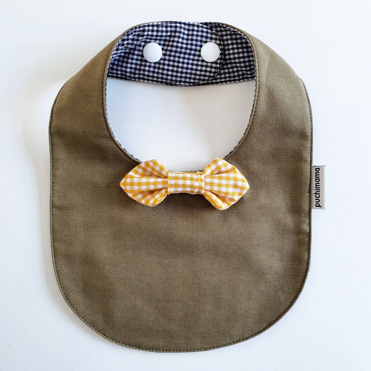 Puchimama "Bow Tie" Bib