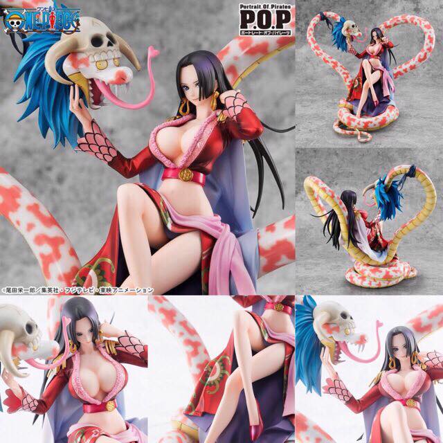 พร้อมส่ง One Piece - Portrait of Pirates NEO-MAXIMUM "Pirate Empress" Boa Hancock กล่องเป็นรอยมือ1ครับ