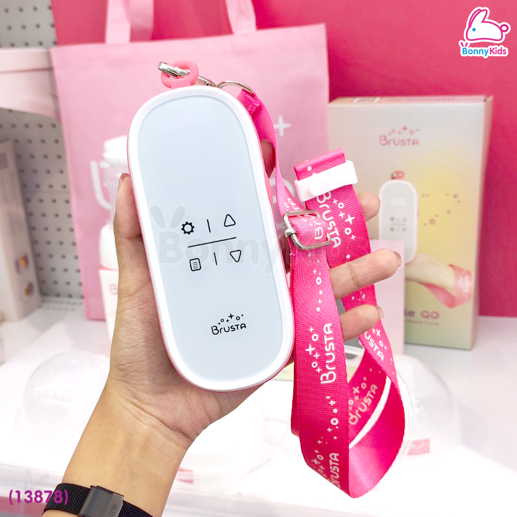 (13878) Brusta Miracle Go เครื่องปั๊มนมรุ่นพกพา สะดวก ปั๊มได้ทุกที่ทุกเวลา พร้อมของแถมแฮนฟรี รับประกัน 1 ปี