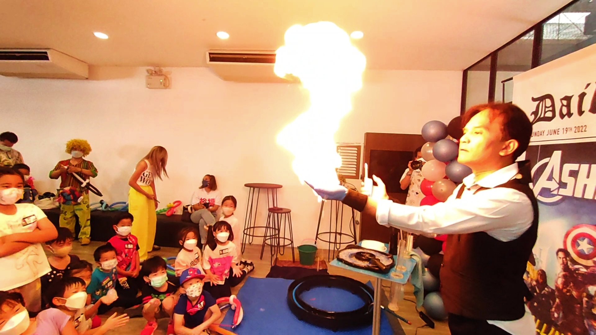 Bubble Show บับเบิ้ลโชว์ โชว์ฟองสบู่ ฟองสบู่ยักษ์ 19/06/2565
