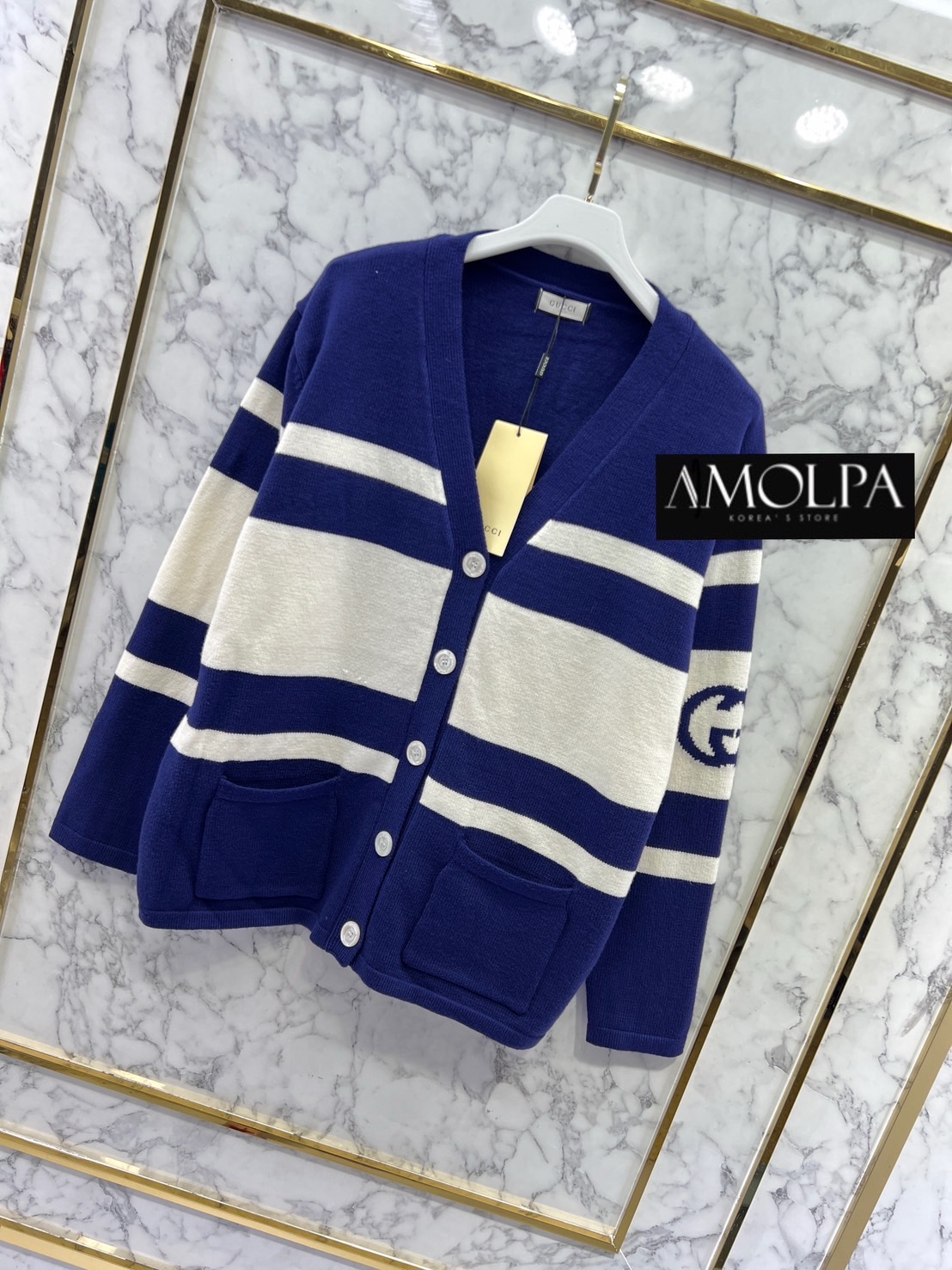 เสื้อไหมพรมคาดิแกน เกรดไฮเอน หนานุ่ม GUCCI KNIT เนื้อผ้าดีม๊าก ผ้าใส่สบายมากกกก ห้ามพลาดเลยนะคะ ใส่สบายสุดๆ : สินค้าคุณภาพ (พร้อมส่ง)