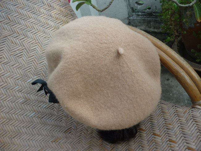 หมวกเบเร่ต์ขนสัตว์ earth music & ecology