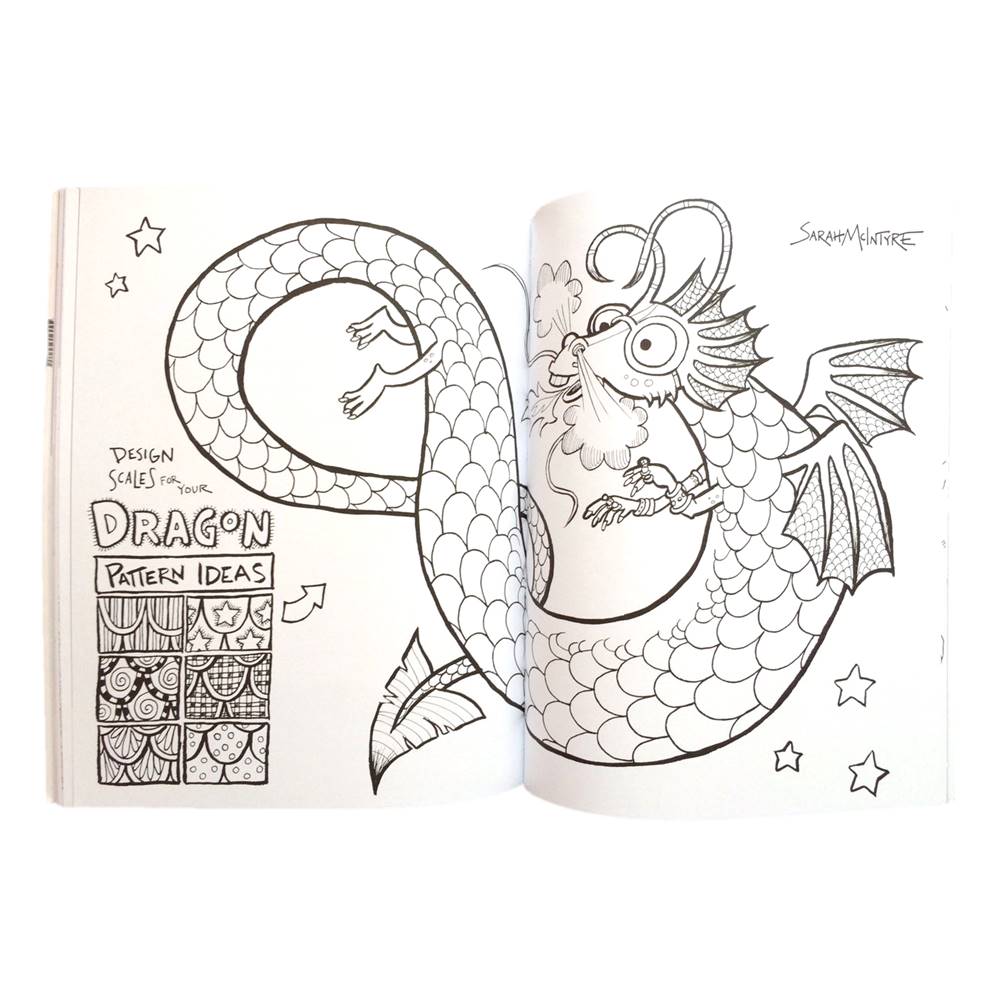 Draw It ! Colour It ! Beasts with over 50 top artists ! : Axel Scheffler, Emily Gravett, Tim Hopgood, Lydia Monks etc หนังสือกิจกรรมสร้างสรรค์ เติมเส้น โดยศิลปินชื่อดัง