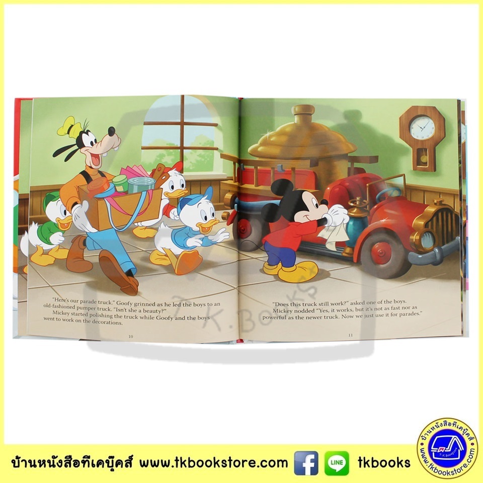 Disney Parragon : Mickey Mouse - A Magical Story นิทานปกแข็งบุนิ่ม มิกกี้เมาส์