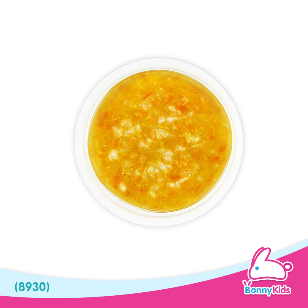 (8930) HOORAY! อาหารเสริมพร้อมทาน "ข้าวต้มปลาซาลมอน และผักบด" (สำหรับเด็ก 10 เดือน - 3 ปี)