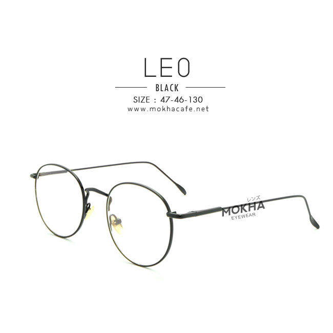 [pre-order] แว่นกันแดด LEO - green กรอบโลหะ ทรงกลม กว้าง 130 มม.(sizeS)