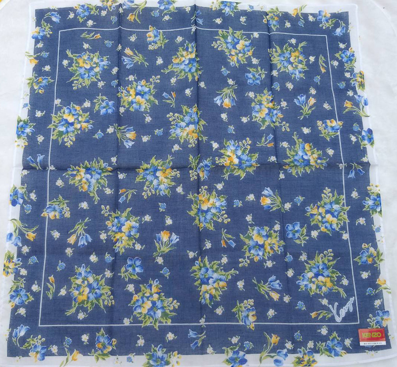 ผ้าเช็ดหน้าแบรนด์เนม KENZO