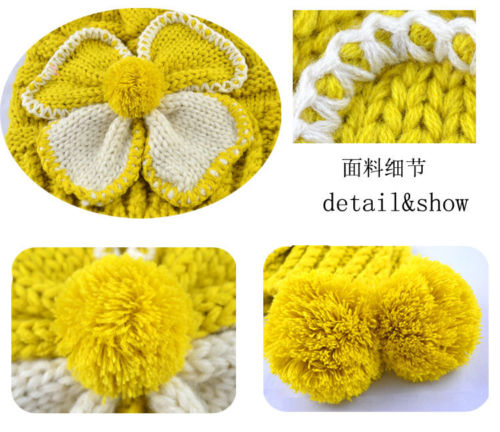 หมวกไหมพรมปิดหู สวยหวาน น่ารักมาก (ของใหม่)